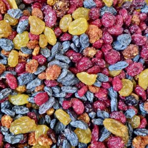 Saulėje džiovintų uogų mišinys 200 g